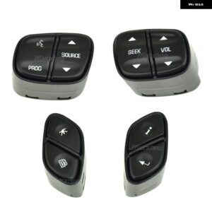 シボレー LED ライト ステアリング ホイール ラジオ ソース スイッチ 1999442 GMC ユーコン ハマー H2 アバランチ シルバラー - set