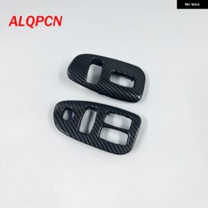 シボレー カーボン左右サイドウィンドウスイッチ ベゼルパネル カマロ 1993-2002 OEM 10412604 10412604 - Left