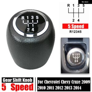 シボレー マニュアル MT ギア シフト ノブシフター レバー ハンドボール 5 6スピード クルーズ 2008-14 - 5 speed