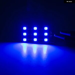 アウディ 1PC LED インテリア ランプ シュコダ KAROQ LED インテリア トランク ランプ A1 A3 A4 S4 A5 S5 A6 S6 A7 A8 S8 Q2 Q3 Q5 Q7 RS3 4 5 6 7 - Blue