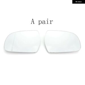 アウディ 自動凸左右加熱 ウイング リアミラー ガラス B8 A3 8P 2008 2010 A6 C6 A4 アバント 2009 A5 8K0857536F 8K0857535F Q3 - A Pair