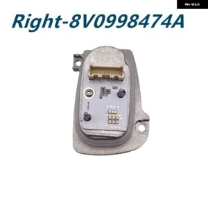 アウディ キセノン LED ヘッドライト モジュール バラスト DRL コントロール 左 8V0998473A B011782-A 右 8V0998474A B101783-A A3 S3 RS3 2017-2020 - Right-8V0998474A