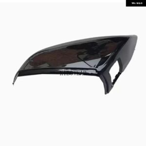 アウディ 1PC 黒サイド ウイング ミラー キャップ Q5 FY Q7 4メートル 2016-19 カーパーツ カバー 交換左右 - Left side LH no hole
