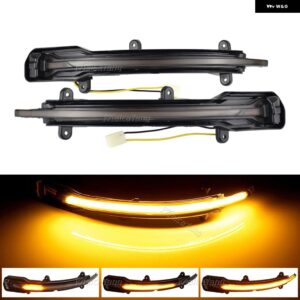 アウディ LED サイドミラー インジケーター ダイナミックウィンカー シーケンシャル ウインカーライト Q5 SQ5 8R 2008-2017 Q7 SQ7 4L フェイスリフト - Dynamic Yellow