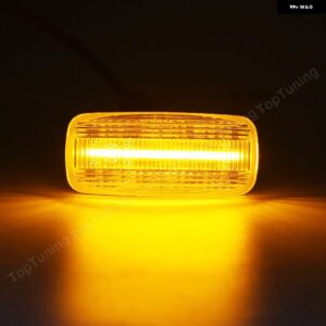 ジープ 2個 ダイナミック LED サイド マーカーライト パトリオットコンパスコマンダーグランド チェロキー LED ウィンカーライト クライスラー 200 - clear　no　dynamic