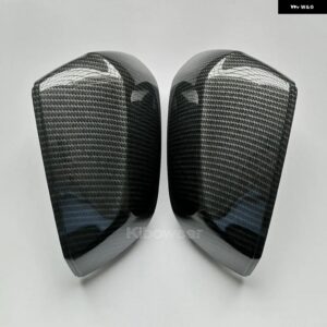 アウディ Q2 2017 2018 Q3 2019 サイド ウイング ミラー カバー キャップ カーボンルック 交換用 2020 - has blind spot hole