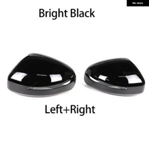 アウディ ミラー カバー サイドバックミラー カバー キャップ トリム TT TTS TT RS 8J MK2 2007-2014 R8 42 2007-2015 - 1 pair black