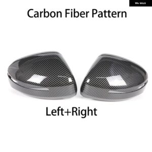 アウディ ミラー カバー サイドバックミラー カバー キャップ トリム TT TTS TT RS 8J MK2 2007-2014 R8 42 2007-2015 - 1 pair Carbon look