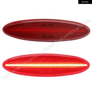 シボレー コルベット C5 35521 LED リアレッドサイド マーカーライト クリア/スモーク/レッドレンズ 2個 - Red Lens