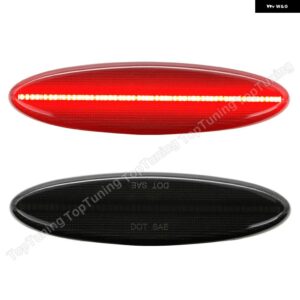 シボレー コルベット C5 35521 LED リアレッドサイド マーカーライト クリア/スモーク/レッドレンズ 2個 - Smoke lens