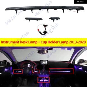 アウディ 256色 エアベント A3 S3 RS3 8V 8Y 8P 2004-2020 ダッシュボード 周囲光 LED エアコン アウトレット ノズルランプ