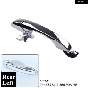 ジープ 4589009AG 外側 外装 ドアハンドル クライスラー 300/300C セブリング パトリオット ダッジアベンジャーキャリバーマグナムカーアクセサリー - Rear　Left