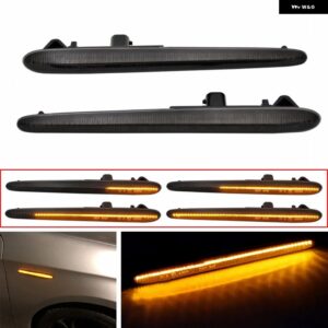 アルファロメオ 2個 ジュリエッタ 940 ジュリエットスプリントベローチェダイナミック LED サイドマーカーウィンカー ウインカーライト - Dynamic Smoked