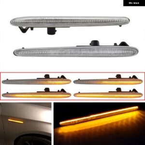 アルファロメオ 2個 ジュリエッタ 940 ジュリエットスプリントベローチェダイナミック LED サイドマーカーウィンカー ウインカーライト - Dynamic Crystal