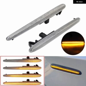 アルファロメオ 2個 LED ダイナミックサイド マーカーライト 矢印ウィンカー ウインカーランプ ジュリエッタ 940 ジュリエットスプリントベローチェ - Dynamic Crystal