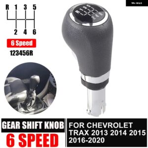シボレー 5/6スピード ギア シフト ノブレバー シフター ハンドボール トラック ス 2013-20 カー スタイリング - 6 speed