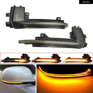 アウディ 2個 A4 A5 S5 B8.5 RS5 B8 ダイナミックスクロール LED ウィンカーライト シーケンシャルバックミラー インジケーター ウインカーライト - B8.5