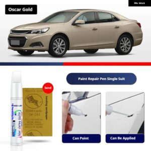 シボレー マリブペイントペン用品 アクセサリー ペイントスクラッチ修復 スクラッチリムーバーペイントリペアセット - Oscar Gold