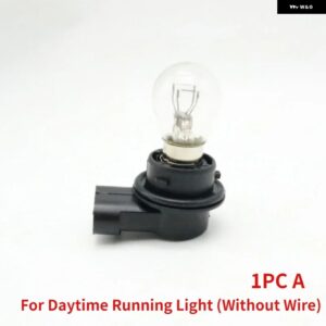 ジープ フロント DRL デイタイム ランニングライト ウィンカーランプ 電球 プラグソケット レネゲード 2014-21 - 1PC　A