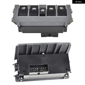 シボレー 9005041 9005042 カー インテリア アクセサリーウィンドウリフタースイッチ 運転席側 帆 2010-2014 使用 - 4 Buttons 13pins