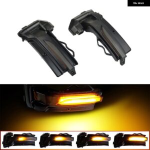 アウディ ダイナミック ウインカー ターン シグナル ライト バックミラー インジケーター シーケンシア LED点滅ランプ Q2 2018-2020 Q3 2019-2020 - Dynamic Yellow
