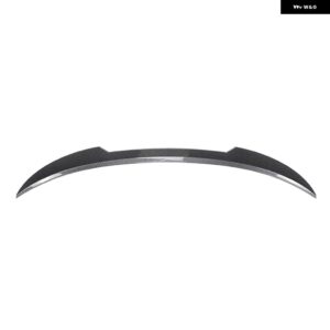 アウディ Q3 F3 スポーツバック 2019-2024 リアミドル スポイラー ウィングカーボンルック/グロスブラック車テール トランク - Carbon Fiber Look