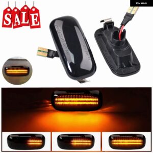 アウディ カーアクセサリー 8E0949127 LED ダイナミックサイド マーカーライト ウィンカーライト A3 S3 8P A4 S4 RS4 B6 B7 A6 S6 RS6 C5 C7 - Dynamic Smoked
