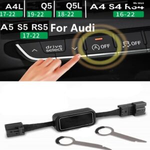 アウディ 自動ストップ始動 エンジン システム オフデバイス 制御 センサー A1 TT A4 B9/A5 F5 /A3 8V/Q5 FY/Q3 8U F3/Q2 S4 S5 RS4 RS5 - For S4 A4L A5 Q5 New
