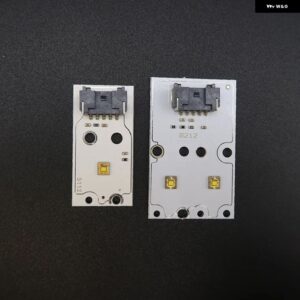 アウディ 白色光 A5 S5 2012-2015 ヘッドライト DRL チップ バラスト チップ LED 回路基板光源ボードマイクロチップ - 2X Left