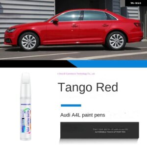 アウディ カスタム A4L ペイント タッチアップ ペン キット - スクラッチ修復車スクラッチリムーバー ブラシ付き DIY オートアクセサリー - Tango red LF3U