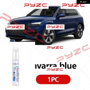 アウディ Q5 2008-2025 8R FY ペイントタッチアップペンキット - スクラッチ修復車スクラッチリムーバー ブラシ付き DIY オートアクセサリー - navarra blue