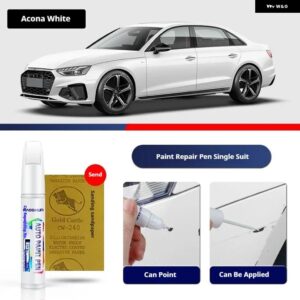 アウディ A4L ペイントペンブラック A3 グレイシャーホワイトアイビスホワイト A6L スカイクラウドグレー Q5L A4 Q3 Q5 Q2L ペイント - 12