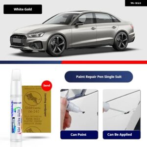 アウディ A4L ペイントペンブラック A3 グレイシャーホワイトアイビスホワイト A6L スカイクラウドグレー Q5L A4 Q3 Q5 Q2L ペイント - 13