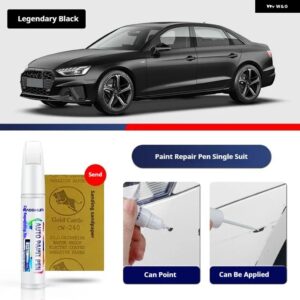 アウディ A4L ペイントペンブラック A3 グレイシャーホワイトアイビスホワイト A6L スカイクラウドグレー Q5L A4 Q3 Q5 Q2L ペイント - 14