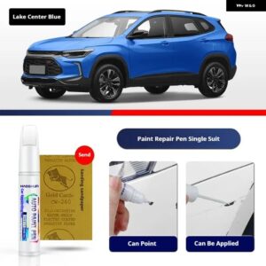 シボレー TRAX ペイントタッチアップペンキット ペイントスクラッチ修復 スクラッチリムーバーペイントリペアセット自動車アクセサリー - Lake Center Blue