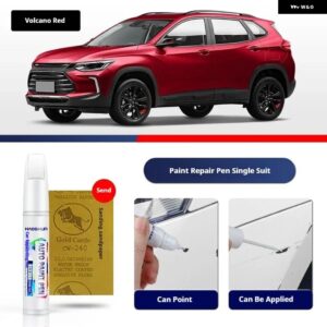 シボレー TRAX ペイントタッチアップペンキット ペイントスクラッチ修復 スクラッチリムーバーペイントリペアセット自動車アクセサリー - Volcano Red
