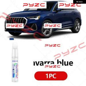 アウディ Q3 2011-2025 8U F3 ペイントタッチアップペンキット - スクラッチ修復車スクラッチリムーバー ブラシ付き DIY オートアクセサリー - navarra blue