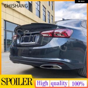 シボレー マリブ XL スポイラー 2016-2022 年 カーボンリア ウイング M4 スタイル アクセサリー リペア スポイラー - Carbon Fiber Look