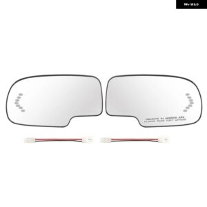 シボレー ユーコン サバーバン アバランチ シエラ 2003-2006 2X 左+右サイドミラー ガラス加熱 88944392 - Mirror glass Pair