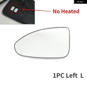 シボレー クルーズ 2009-2014 車サイドバックミラー ガラス レンズ 加熱付き - Left LH no heated