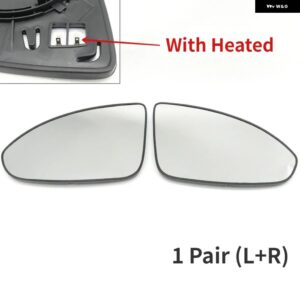 シボレー クルーズ 2009-2014 車サイドバックミラー ガラス レンズ 加熱付き - 2 pcs with heated