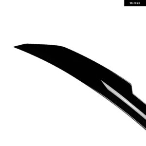 アウディ PSM スタイル リア トランク リッド スポイラー ウィング A5 8T 4ドア スポーツバック 2007-2016 カーボン ルック/グロスブラック テール スプリッ - Glossy Black