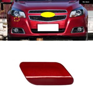 シボレー フロント ヘッドライト ウォッシャーノズル カバー ケースキャップ マリブ 2012-15 - Red-Right Side