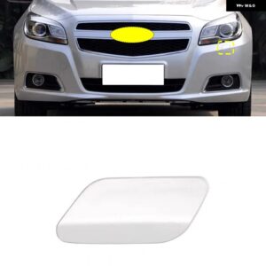 シボレー フロント ヘッドライト ウォッシャーノズル カバー ケースキャップ マリブ 2012-15 - silver left side