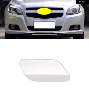 シボレー フロント ヘッドライト ウォッシャーノズル カバー ケースキャップ マリブ 2012-15 - silver right side