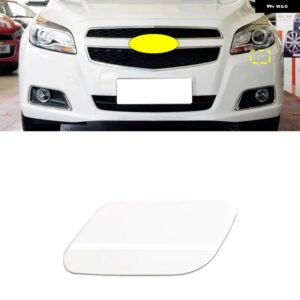 シボレー フロント ヘッドライト ウォッシャーノズル カバー ケースキャップ マリブ 2012-15 - white left side