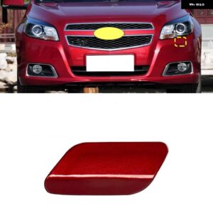 シボレー フロント ヘッドライト ウォッシャーノズル カバー ケースキャップ マリブ 2012-15 - Red-Left Side