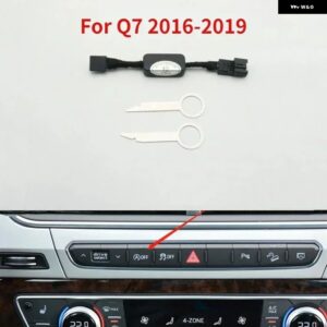 アウディ オートスタートストップ エンジン システム デバイスオフクローザー コントロール センサー ケーブル プラグ Q7 4L 4メートル 2010-2024 - For 2016-2019