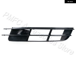 フォグランプ グリル 車 フロントロア バンパー カバー グリル プラスチック ブラック アウディ Q7 2007 2008 2009 4L0807681 4L0807682 - Left