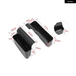 収納 整理 車用 ギア シフト 収納 ボックス ハンドブレーキ オーガナイザー アクセサリー ジープ ラングラー JK 2007 - 2010 - 2　pc　gear　shift